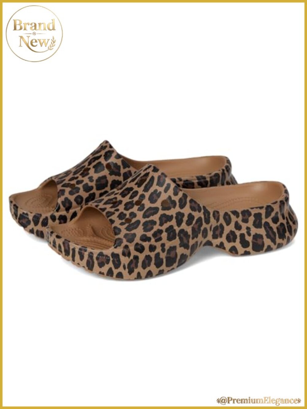 Platform Slide Sandals 1.5-Inch Heel Lightweight Comfort